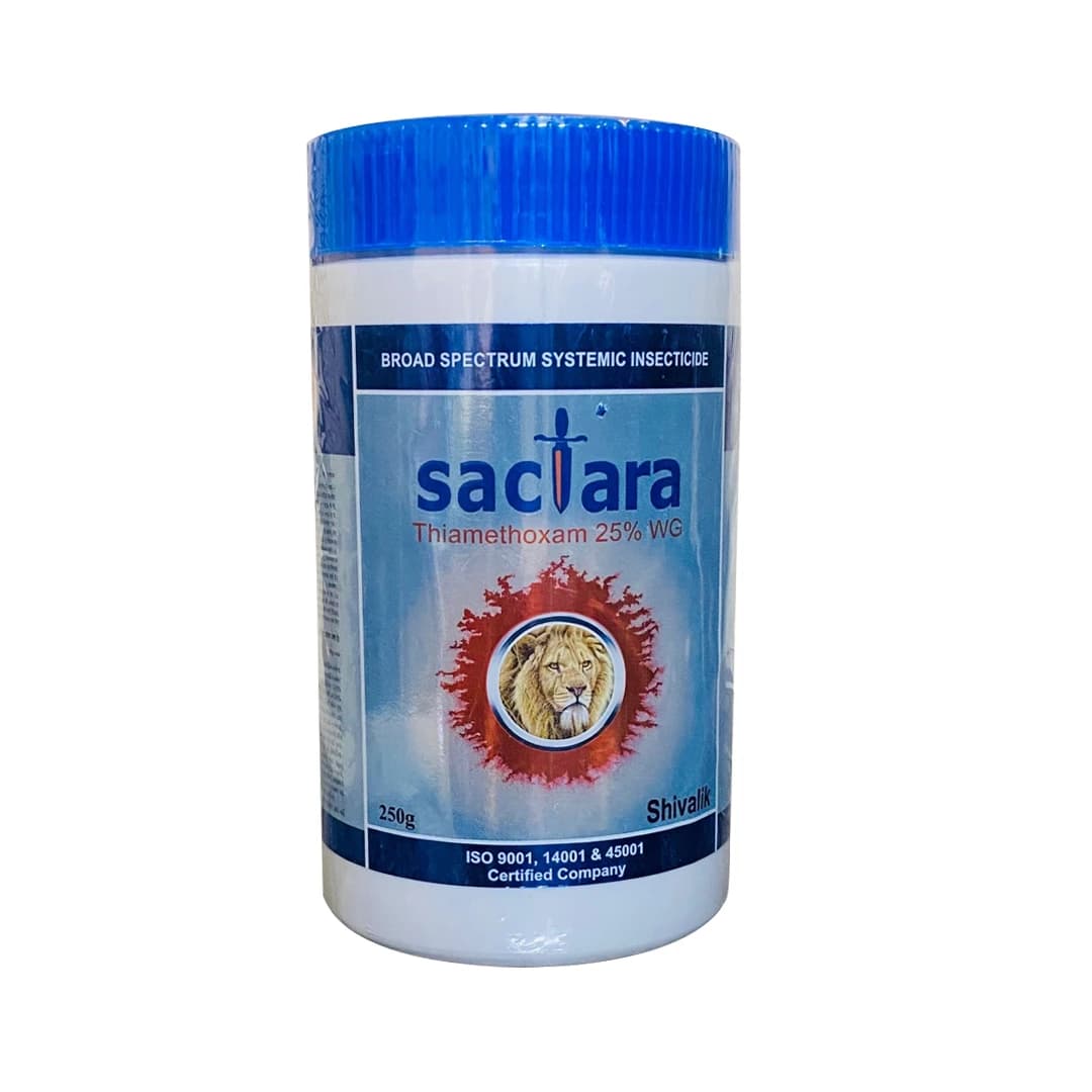 Shivalik Sactara - Thiamethoxam 25% WG Insecticide, Best Use Against Brown Plant Hopper, Green Leaf hopper etc - Image 1