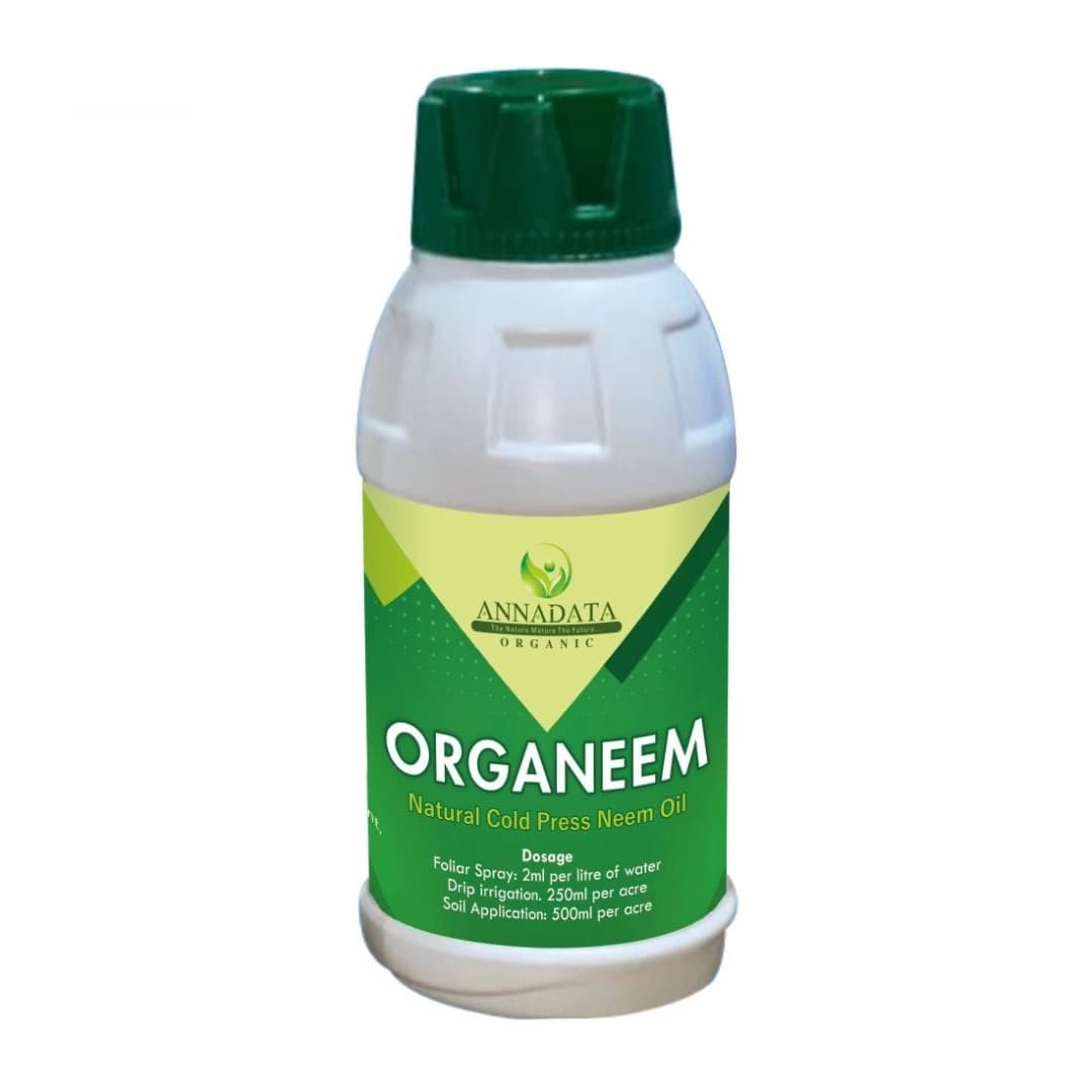 Annadata ORGANEEM Azadirachtin Neem-Based Botanical Insecticide For All Crops