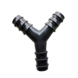 Siddhi Y Tee Connector 16 MM, Drip Irrigation Accessories, Leak-Proof Pipe Splitter 1