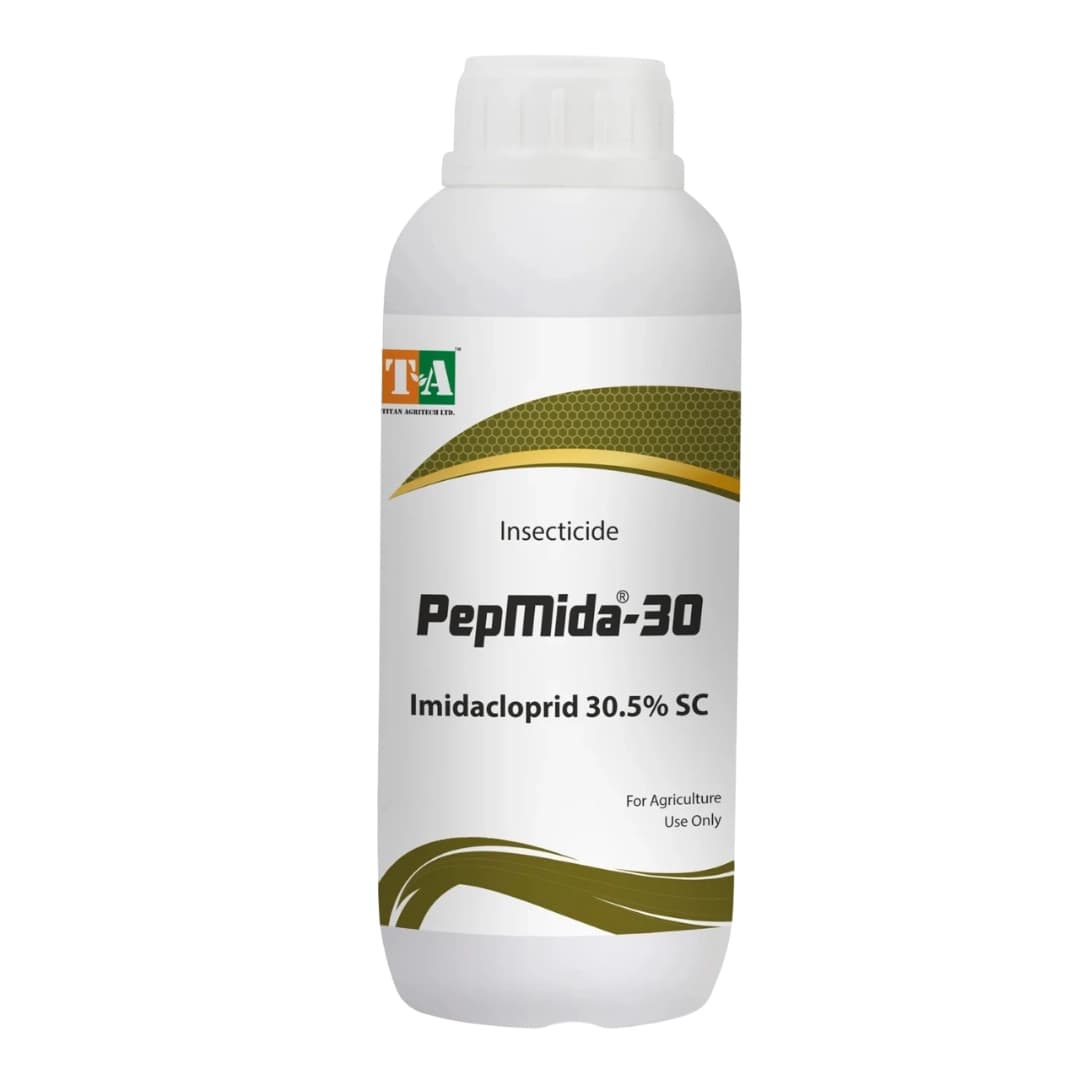 Titan Agritech Pepmida-30 Imidacloprid 30.5% SC Insecticide, Effective Sucking Pests - Image 1