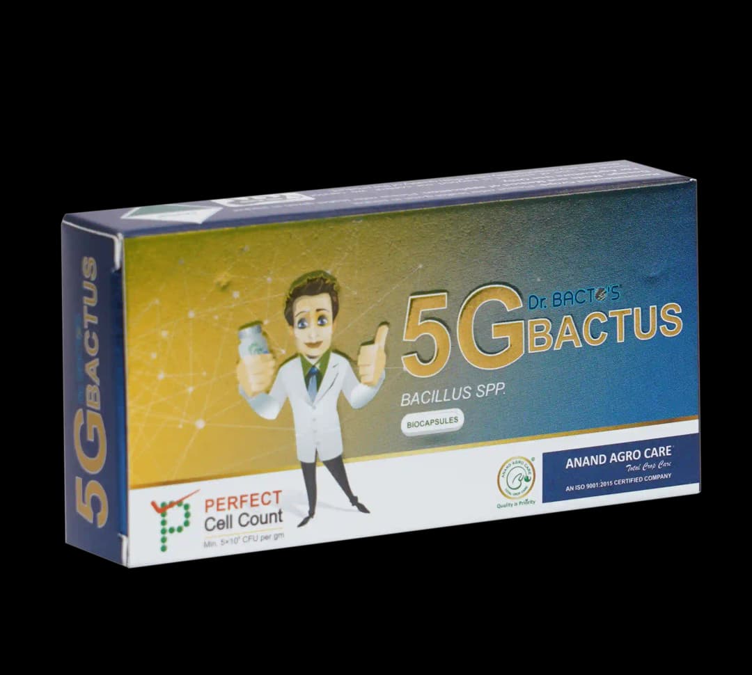 Dr. Bacto\'s 5G Bactus Bio Capsule, Effective Against Many Plants Fungal Infections And Prevent The Growth Of Other Plant Pathogenic Organisms.