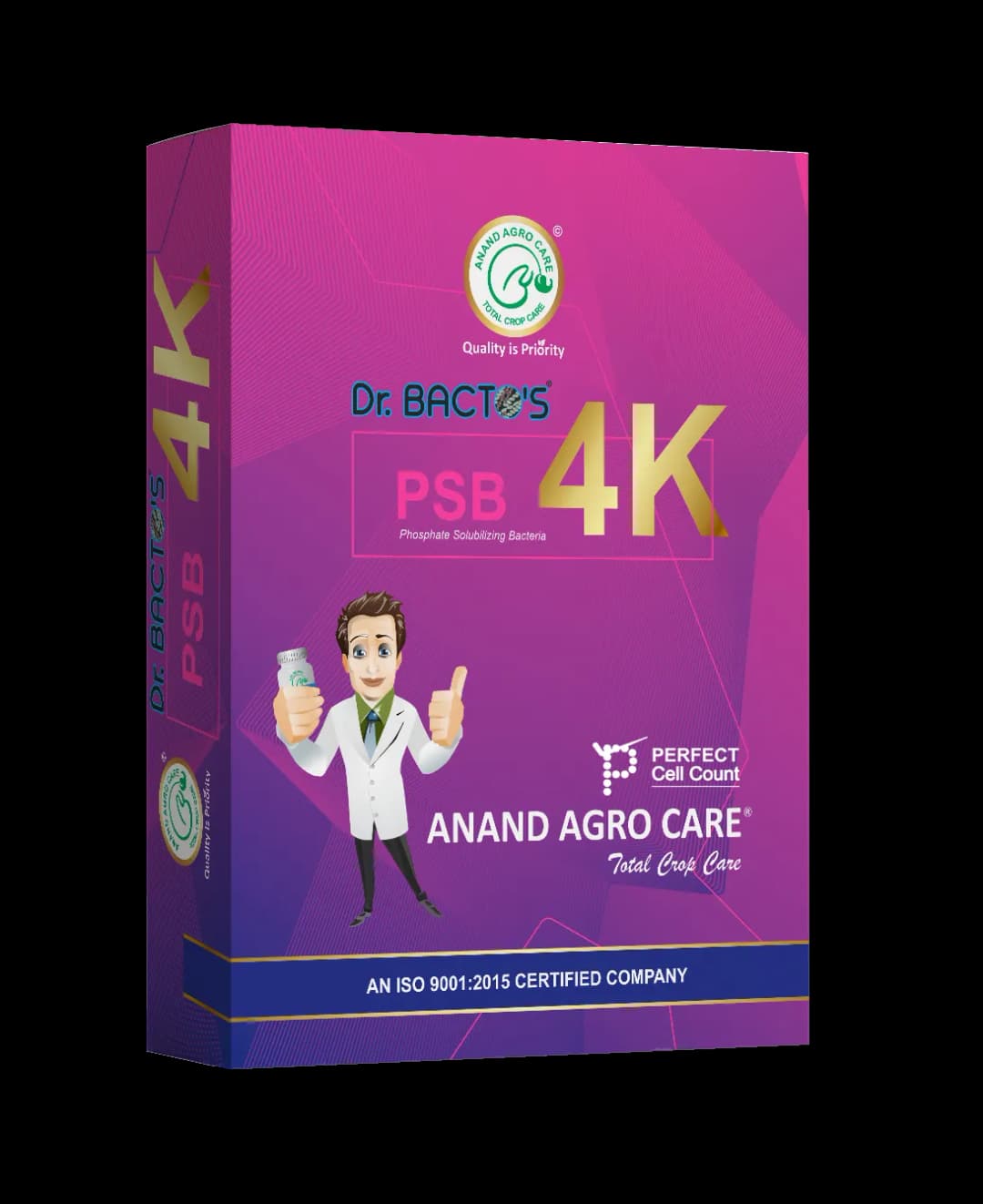 Dr. Bacto\'s PSB 4K Phosphate Solubilizing Bacteria, Increases Micronutrient Availability to the Plant From Soil and Encourages Faster Root Growth