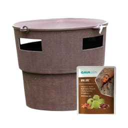 Gaiagen RPW Lure With Insect Bucket Traps, Pheromone Lure For Red Palm Weevil (Rhynchophorus Ferrugineus), IMO Certified. 1