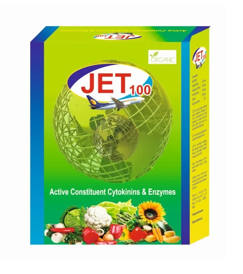 BHUMI JET-100 (Jasmonic Acid 1%) Nano Technology Based Flower Booster, Increases The Number Of Flowers In Crops & Enhances Plant Growth - Image 1