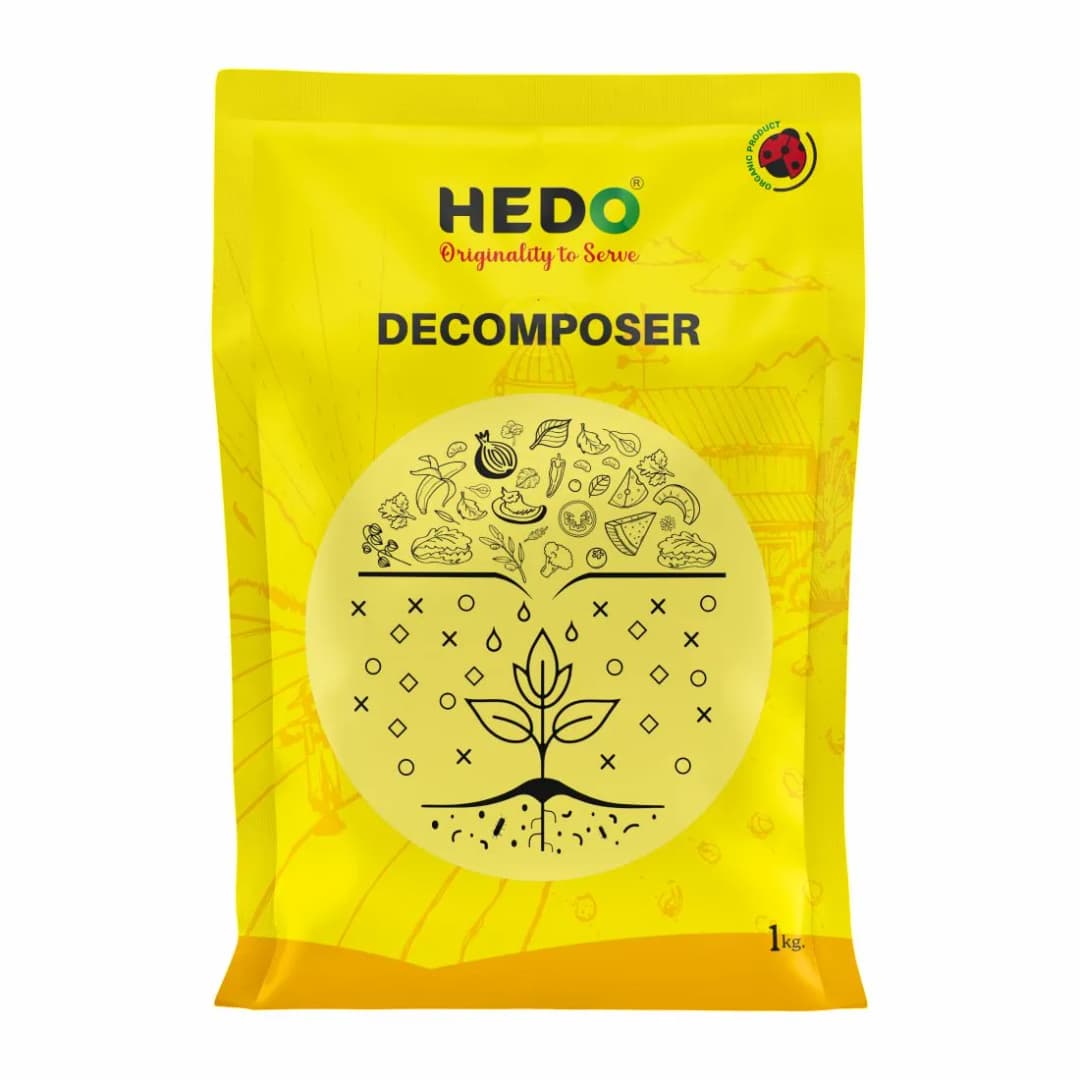 HEDO Waste Decomposer Powder, Decomposition of Agricultural, Kitchen, Garden, and Farming Waste