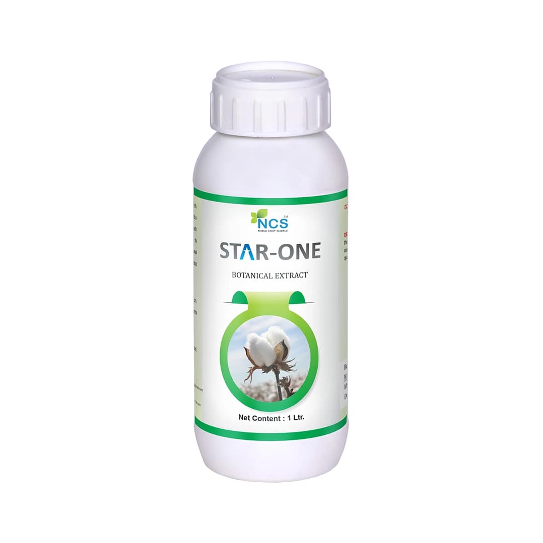 Star One - Larvicide for Bollworms, Fruit and Shoot Borer, and Leaf Miner, Non-Toxic and Effective Against All Larvae - Image 1