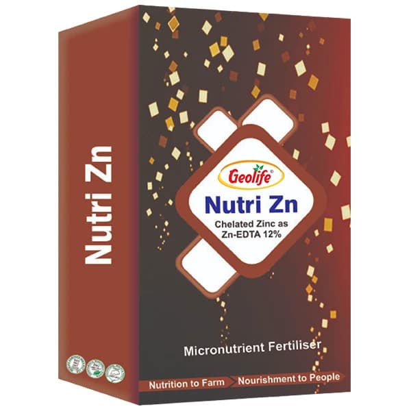 Geolife Nuti Zn, Zn 12%, Provide ZN-EDTA For Better Growth Of Plants - Image 1