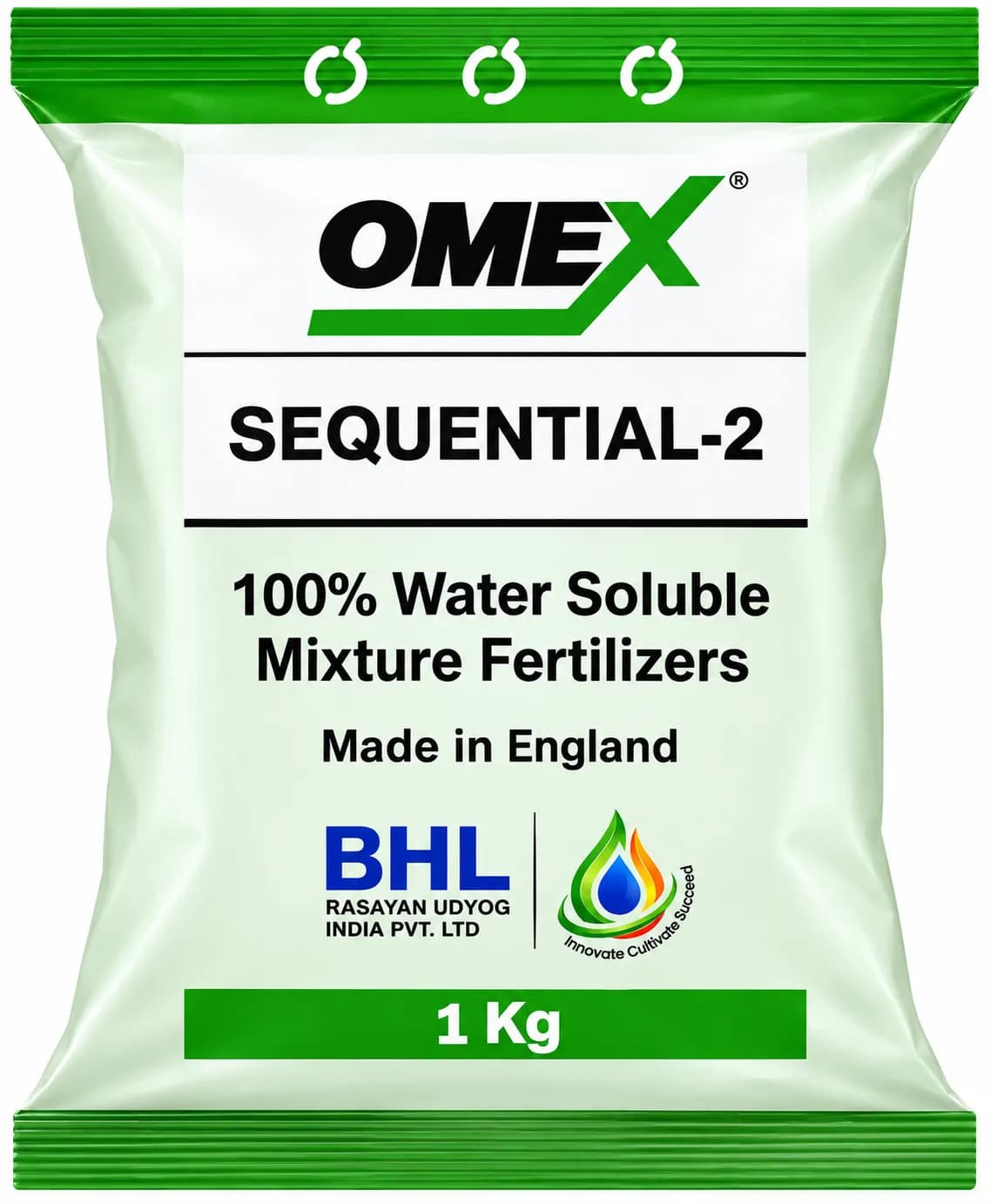 Omex Sequential-2 Fertilizer - Fully Water-Soluble for Fruit, Bulb & Tuber Development - Image 1