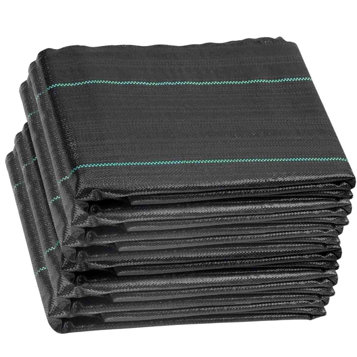 ಸಿಂಘಾಲ್ 100 GSM HDPE ಕಳೆ ಮ್ಯಾಟ್ 1.5m ಅಗಲ ಕೃಷಿಗಾಗಿ ಲ್ಯಾಂಡ್‌ಸ್ಕೇಪ್ ಫ್ಯಾಬ್ರಿಕ್ - Image 1