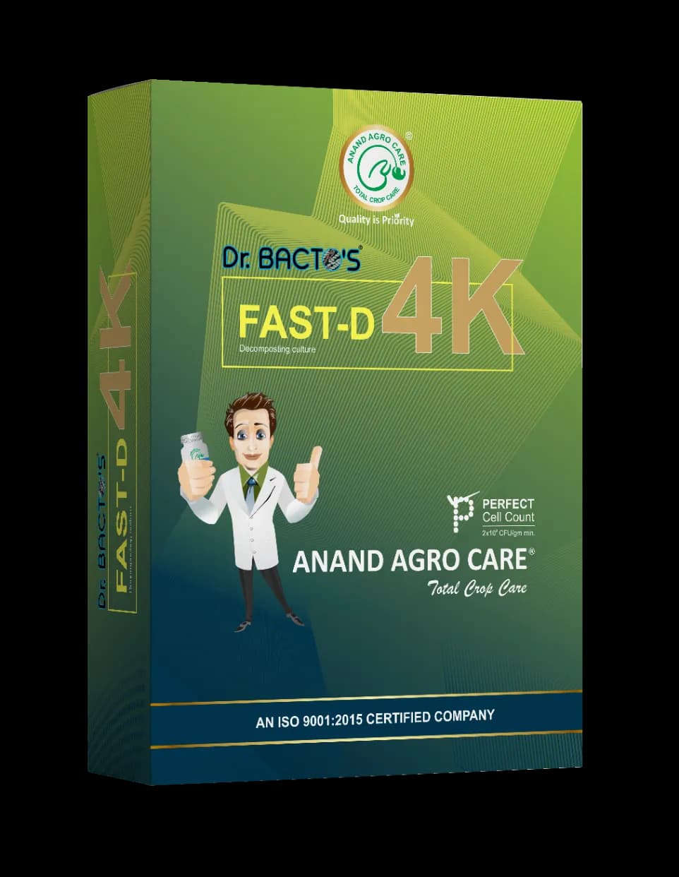 Dr. Bacto\'s Fast-D 4K (Waste Decomposer Culture) Dextrose Based Probiotic Cultures, Improves Soil Fertility And Structure - Image 1