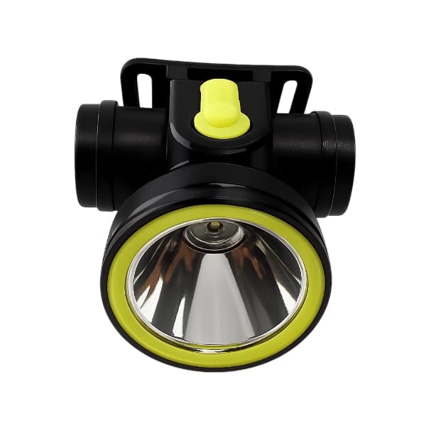 Radhe Agri Rechargeable Head Torch, Lithium-ion USB, 3W-500m Range, 3 Modes Belt Adjustable, Lighting Solution For Farmers, Outdoor Workers - Image 1