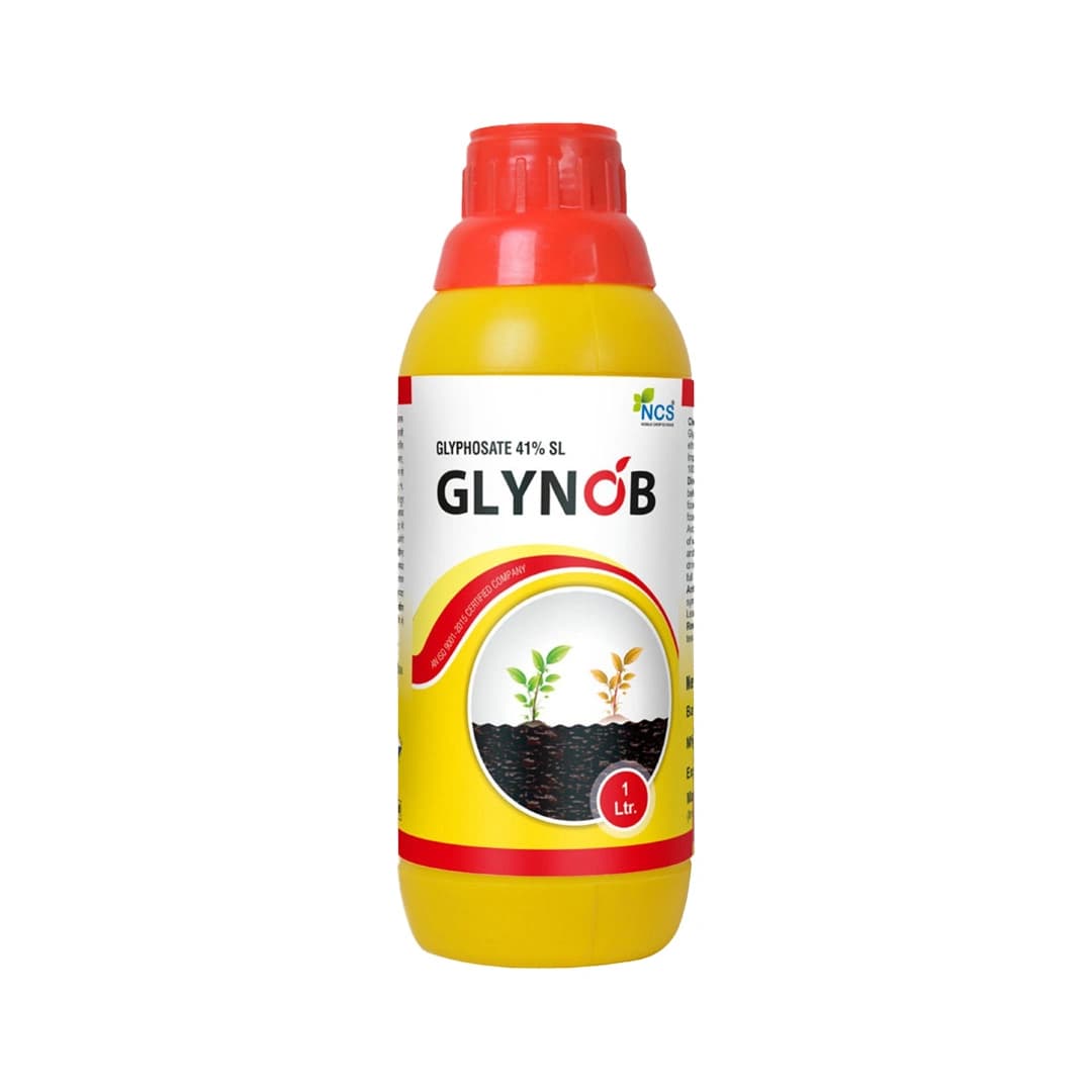 Glynob - Glyphosate 41% SL Systemic Herbicide, Effectively Controls Weeds In Tea and Non Crop Areas