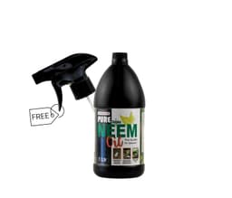 Chipku Natural Neem Concentrate Cold Pressed Oil 300 PPM With Free Spray Gun, 100% Organic and Water Soluble. For Gardening and Agriculture Use 6