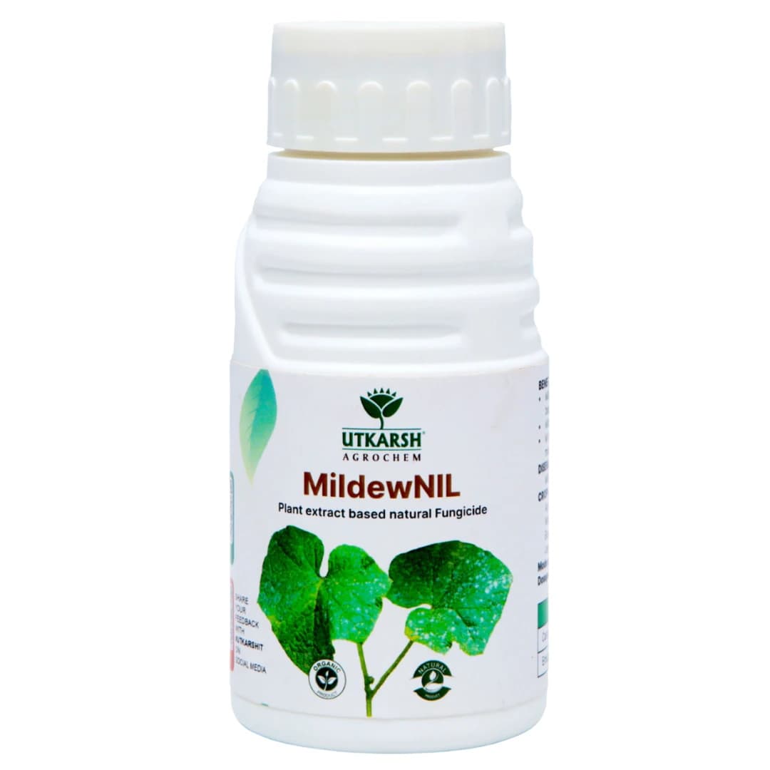 Utkarsh MildewNIL Plant Extract Based Natural Fungicide For Powdery And Downy Mildew