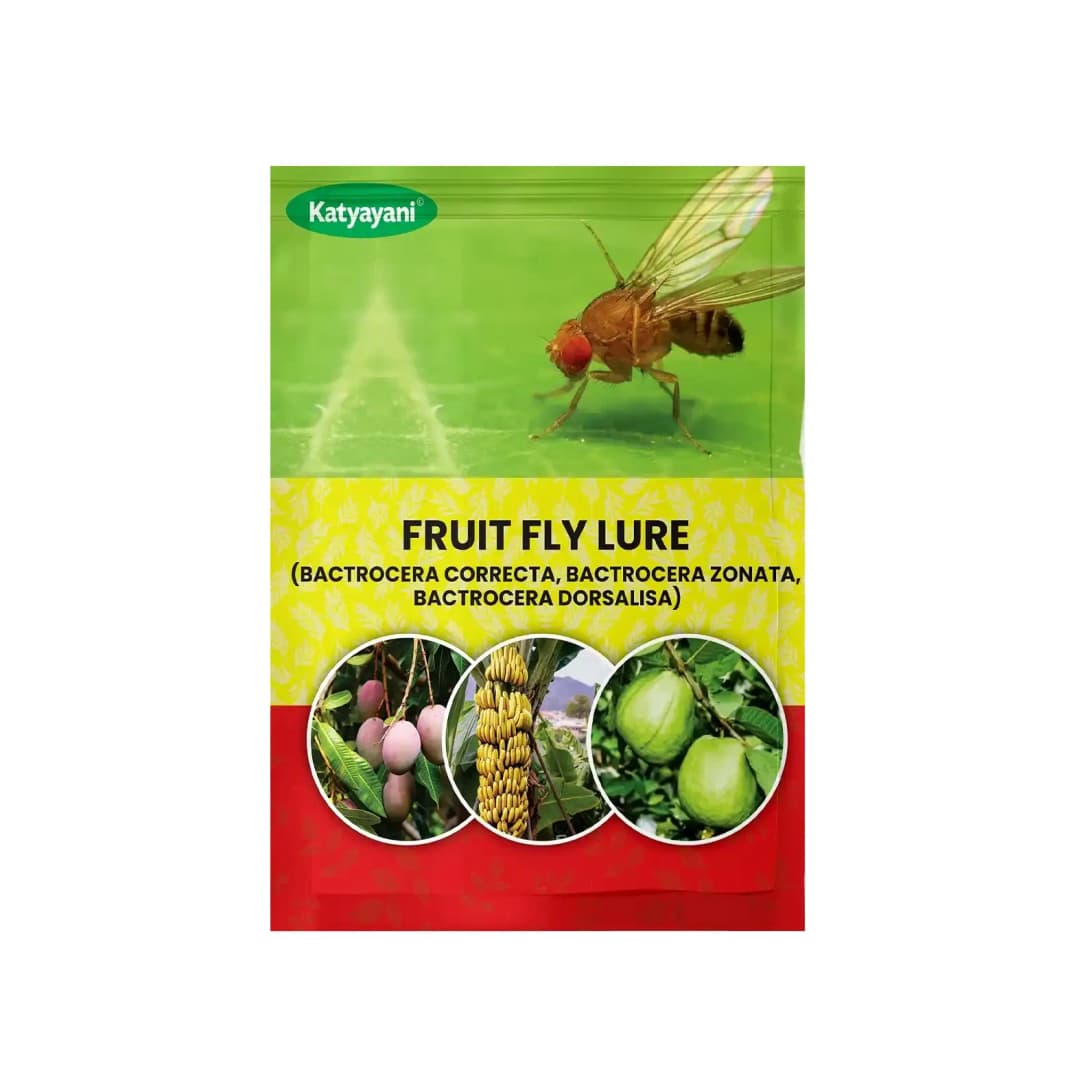 Katyayani Fruit Fly Lure (Bactrocera Correcta, Bactrocera Zonata, Bactrocera Dorsalisa) Eco-Friendly Pest Control Solution