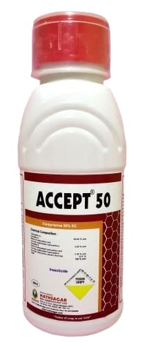 Nathsagar Accept-50 Chlorpyrifos 50% EC, Broad Spectrum Insecticide, and Termiticide - Image 1