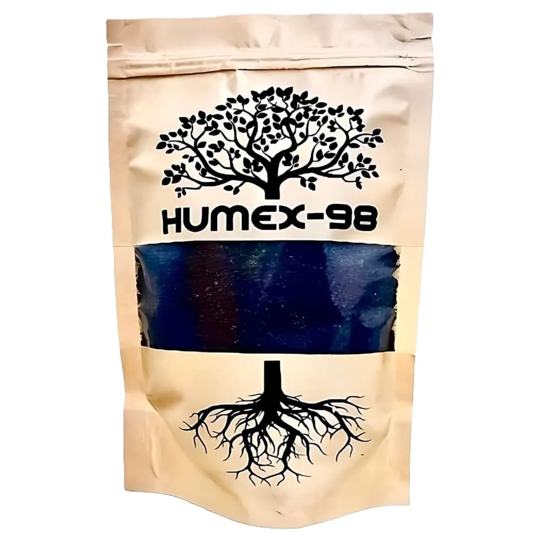 Crop Kraft Humex 98 Humic Acid 98%, Premium Humic Acid Flakes For Soil Enhancement & Plant Growth, Safe For Organic Farming And Home Gardening