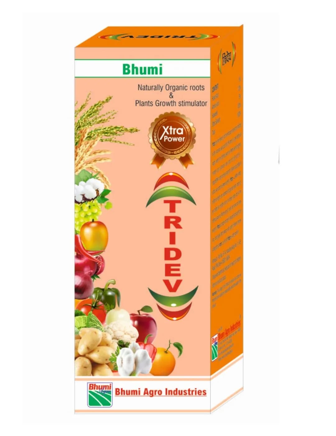 Bhumi Tridev (Amino Acid 2%, Humic Acid 4%, Seaweed extract 0.5%) Plant Growth Promoter, Maintains Growth And Balance In Plant Growth  - Image 1