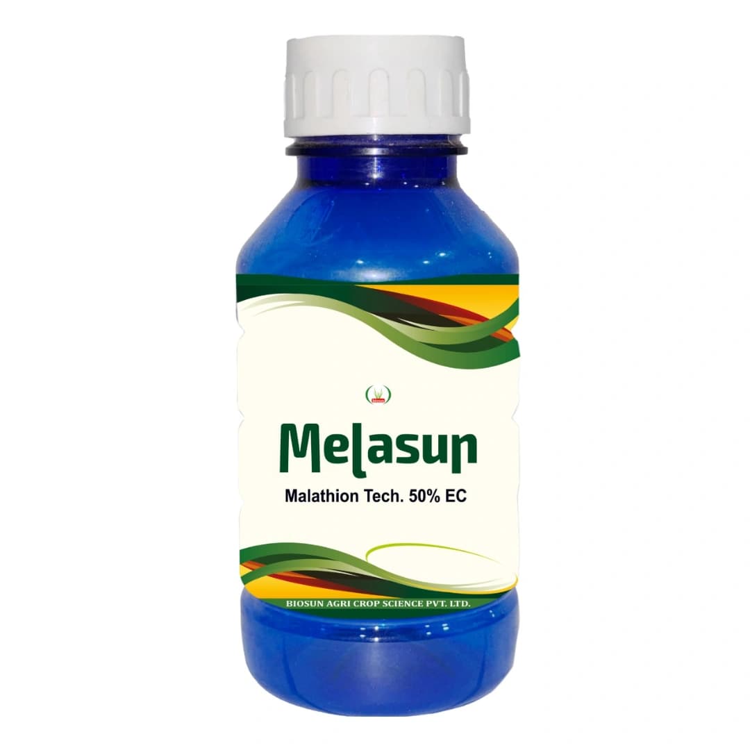 BIOSUN Melasun Malathion 50% EC Insecticide, Effective For Paddy, Sorghum & Pea Crops - Image 1