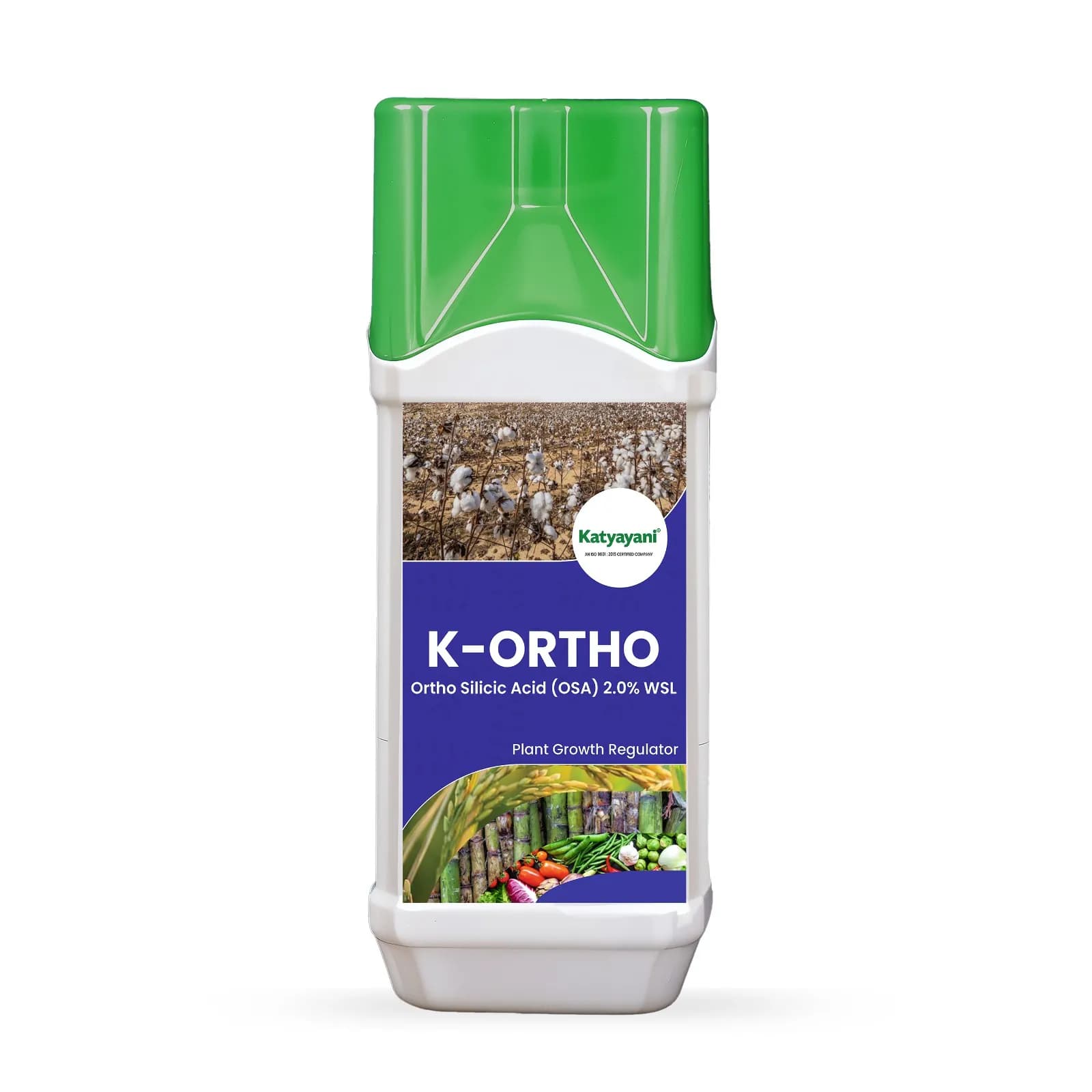 Katyayani K-Ortho Orthosilicic Acid (OSA) 2% PGR, Enhanced Crop Health and Resilience - Image 1