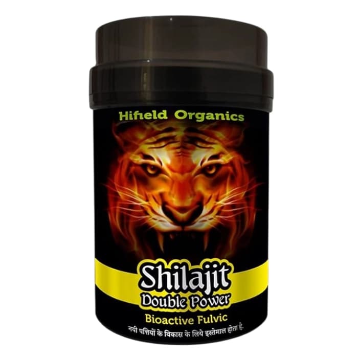 Hifield Shilajit Double Power Fulvic Acid For Increases Flowering, Fruiting For All Crops
