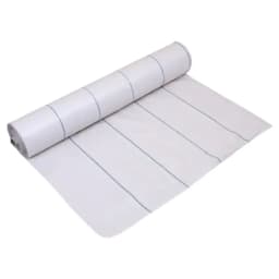 Singhal 100 GSM Garden Weed Control Barrier Sheet Mat, Landscape Fabric, Heavy Duty Weed Block Gardening Mat For Gardens (White) 1