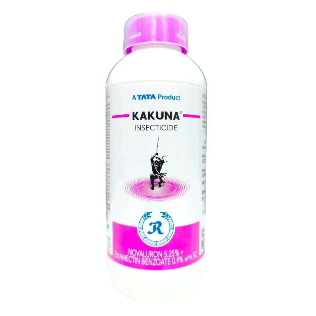 Tata Rallis Kakuna Novaluron 5.25% + Emamectin Benzoate 0.9% SC Insecticide, Lepidopteran Pest Control