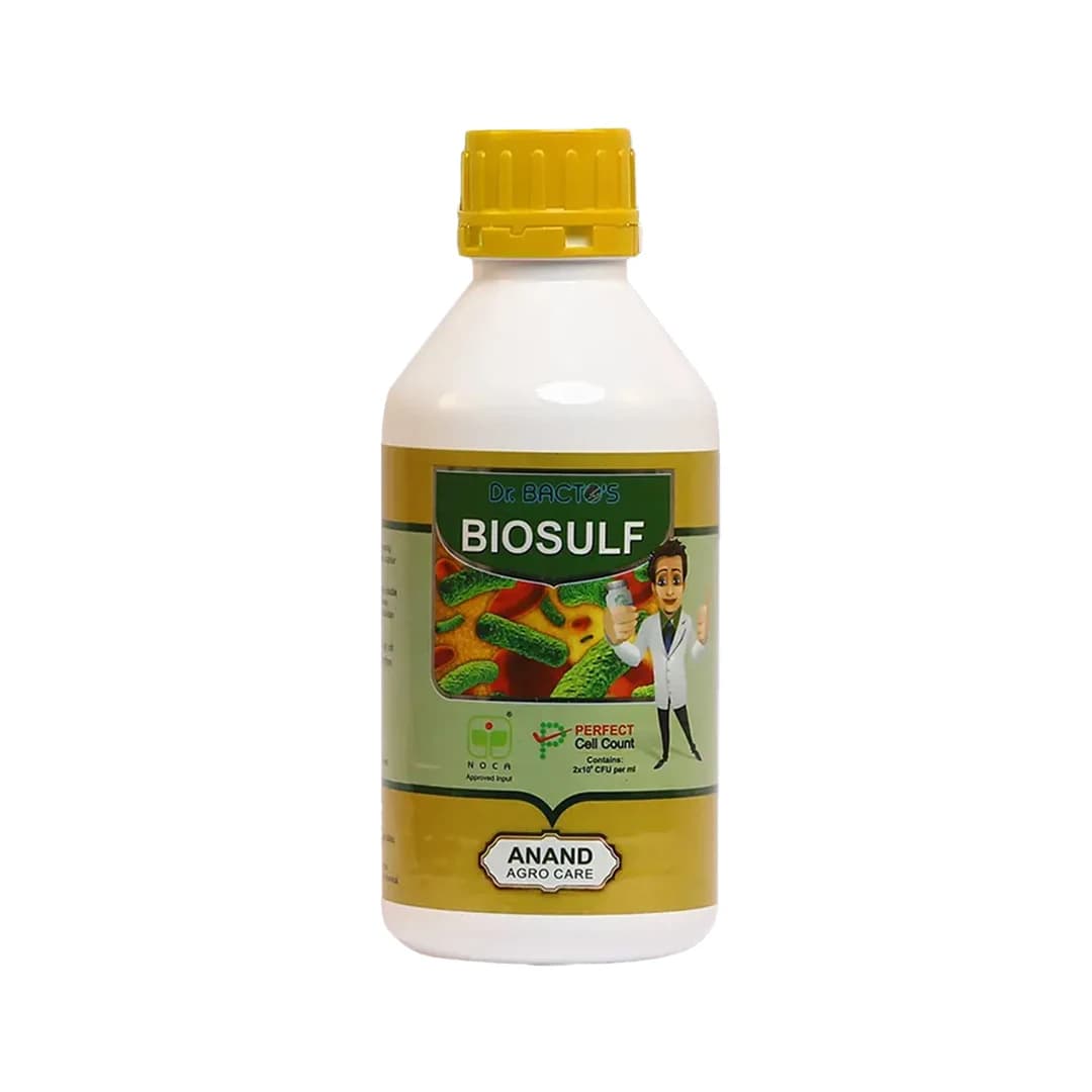Dr. Bacto\'s BioSulf (Vegetative Cells Of Thiobacillus Spp.), Non Toxic. Converts The Insoluble Form of Sulphur and Ferrous Into Soluble Form.
