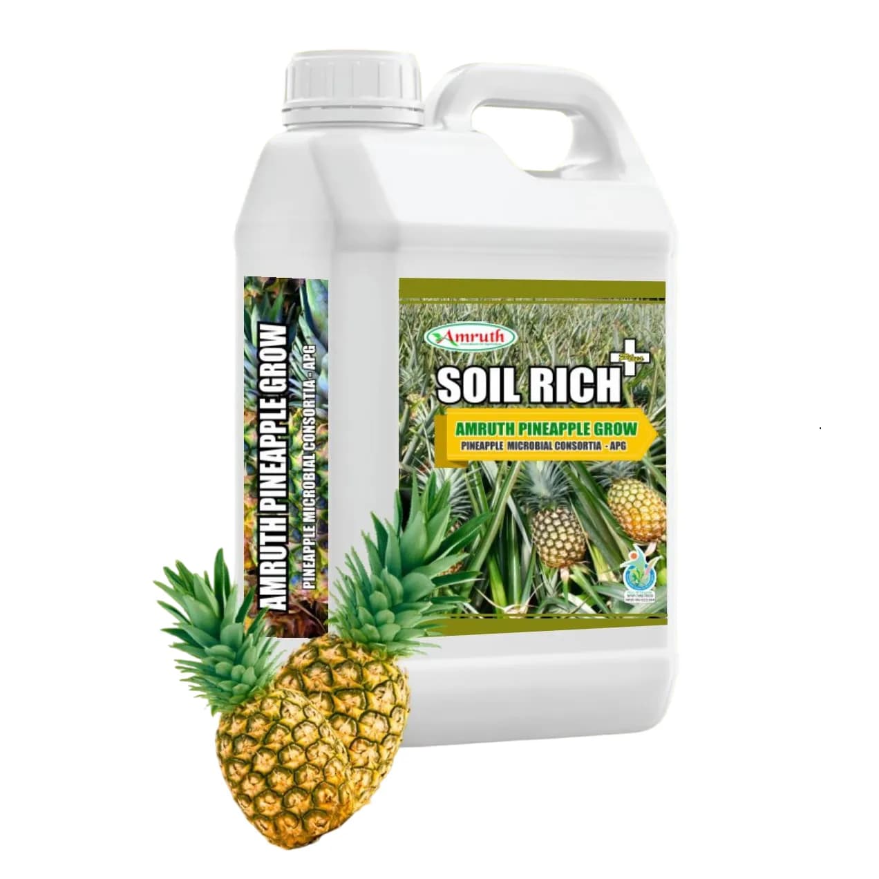 Amruth Pineapple Grow (APG) Pineapple Microbial Consortia, Bio-Fertilizer For Enhanced Pineapple Yield - Image 1