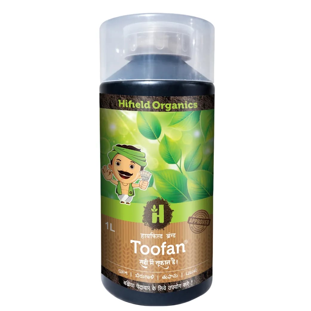 Hifield Toofan Amino Acid, Fulvic Acid, and Multi Vitamins, For Enhancing Nutrient Uptake And Stimulating Plant