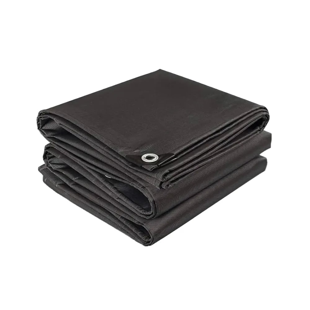 Anil Packaging Marine HDPE Tarpaulin 250 GSM UV Stabilized Material, Waterproof, Heavy Duty Material (Black)