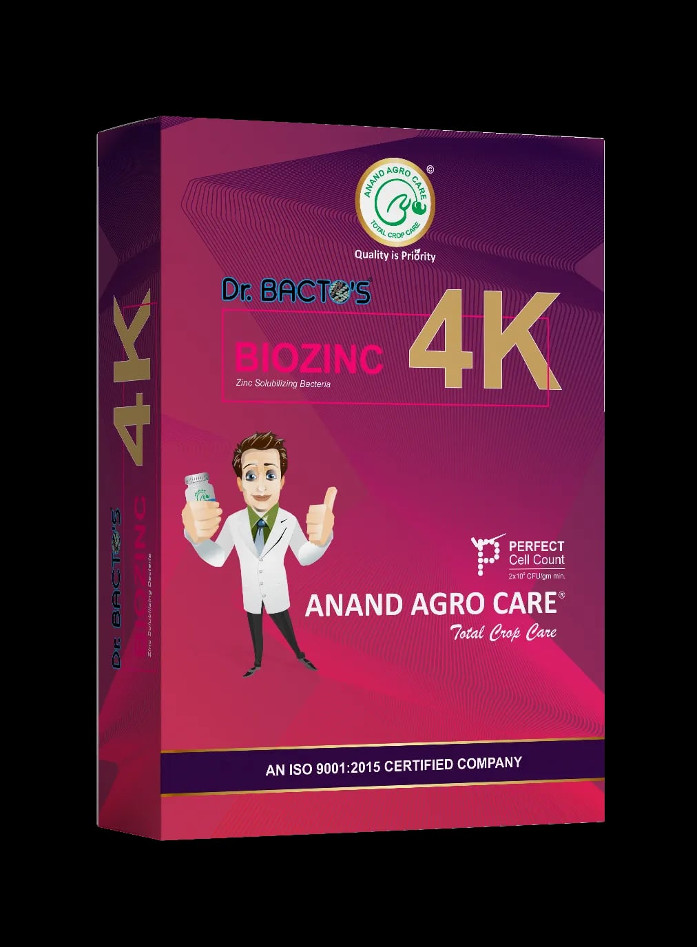 Dr. Bacto\'s Biozinc 4K (Zinc Solubilizing Bacteria) Helps to Improve Zinc Uptake From Soil