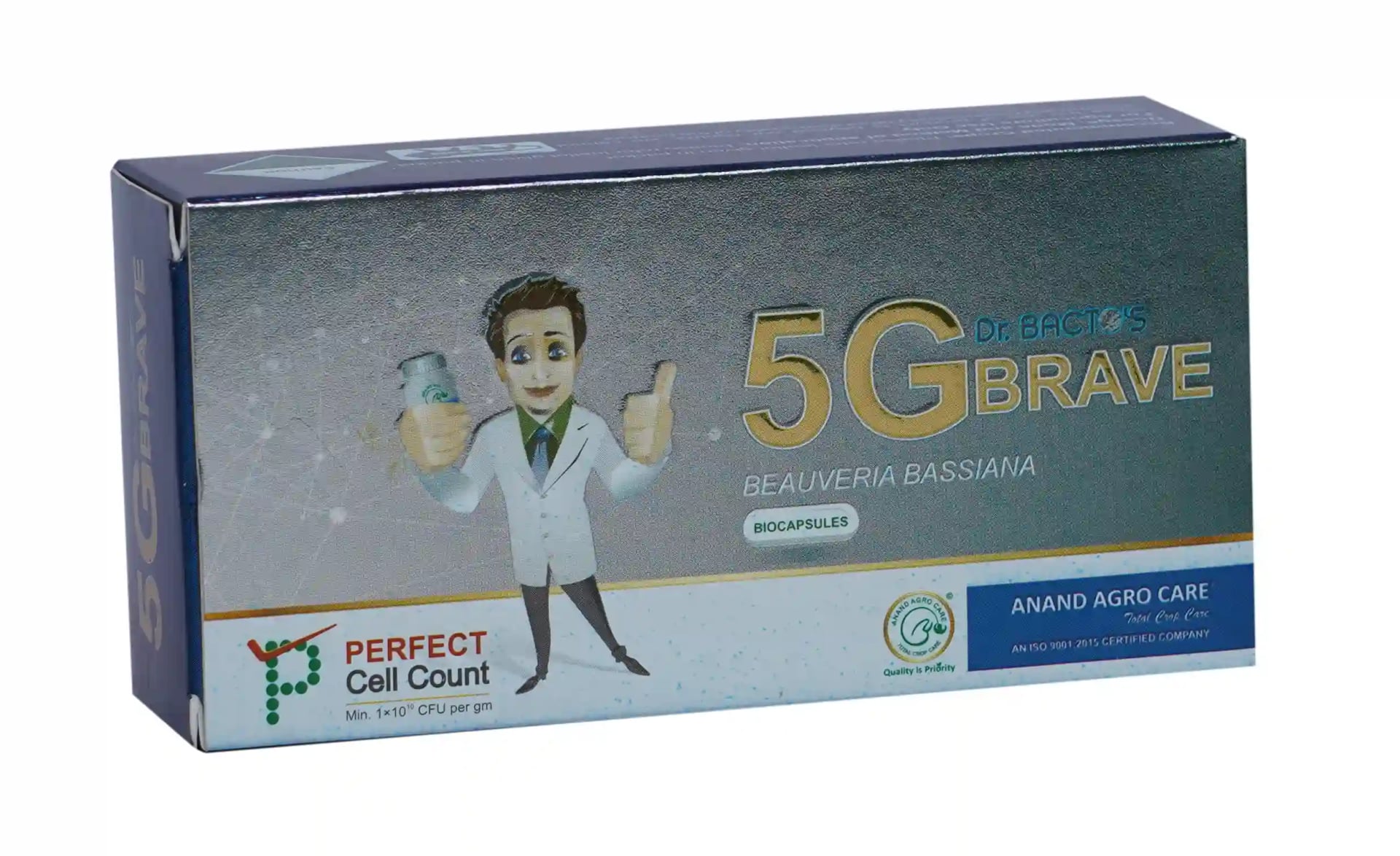 Dr. Bacto\'s 5G Brave Biocapsules, Beauveria Bassiana Best For Thrips, Whiteflies, Aphids 