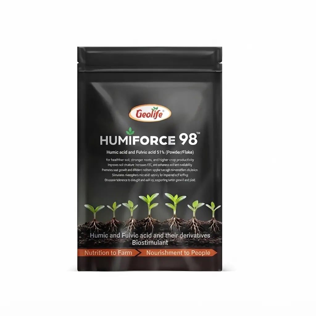 Geolife Humiforce 98 Humic & Fulvic Acid Water Soluble Biostimulant