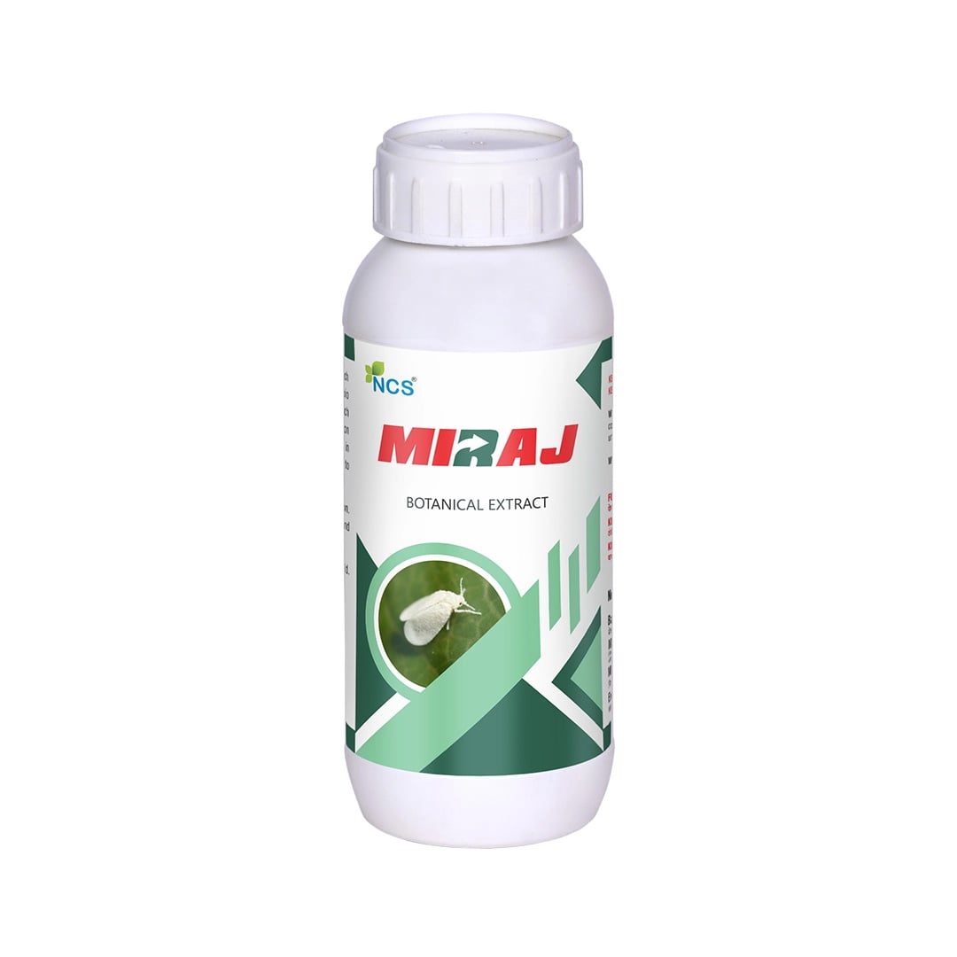 Miraj Botanical Extract - Special Solution for Whitefly and Green Jassid Control, Non-Toxic and Eco-Friendly