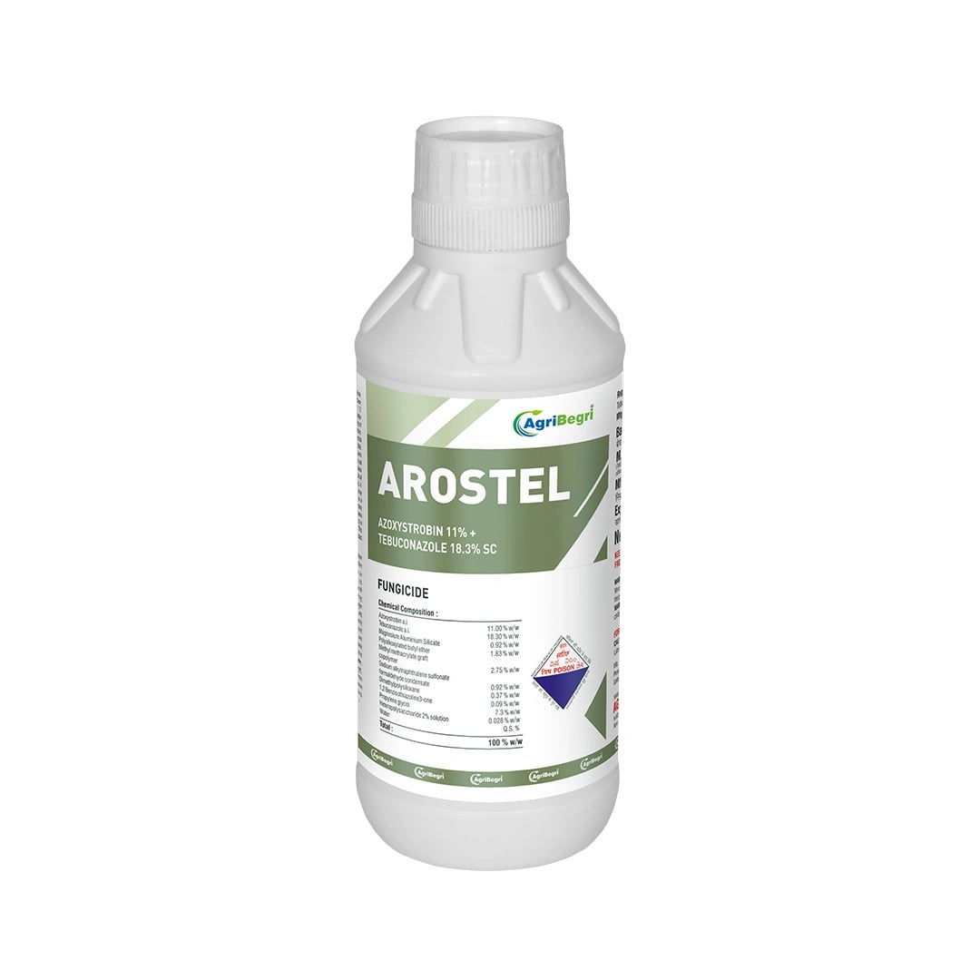 Arostel Fungicide - Azoxystrobin 11% + Tebuconazole 18.3% SC