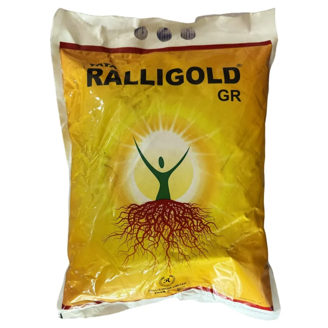 Tata Rallis RALLIGOLD GR Mycorrhizal Biofertilizer, Efficient For Better Root And Plant Growth Granules For All Crops
