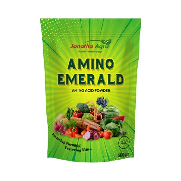 Amino Powder - Amino Emerald- Bio Stimulant, Contains Phosphorus And Potassium Equally For Healthy Plants, Improves Quality Of Yield