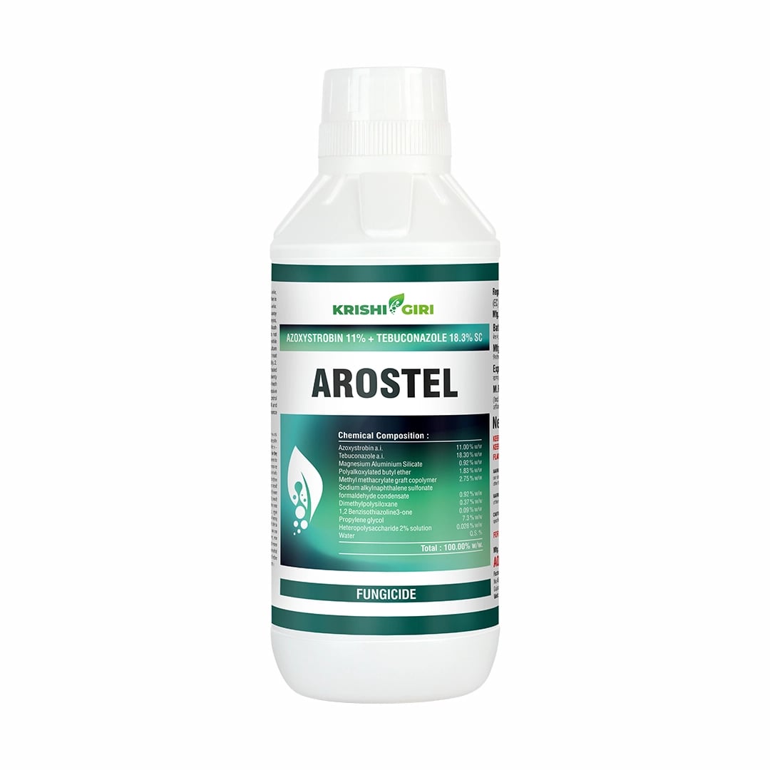 Arostel Fungicide - Azoxystrobin 11% + Tebuconazole 18.3% SC