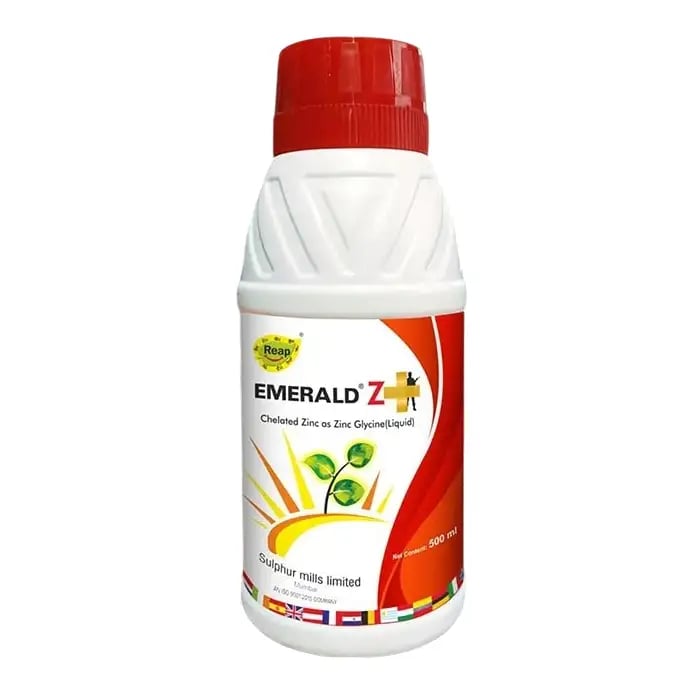 SML Emerald Z Plus Zinc Glycine Chelated Fertilizer, Enhanced Plant Growth And Yield