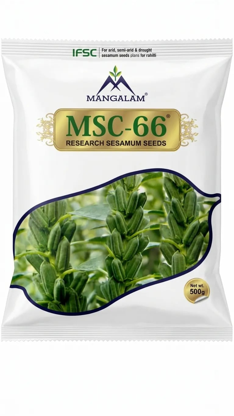 Mangalam MSC-66 Research Sesamum Seeds, Sesame Seeds