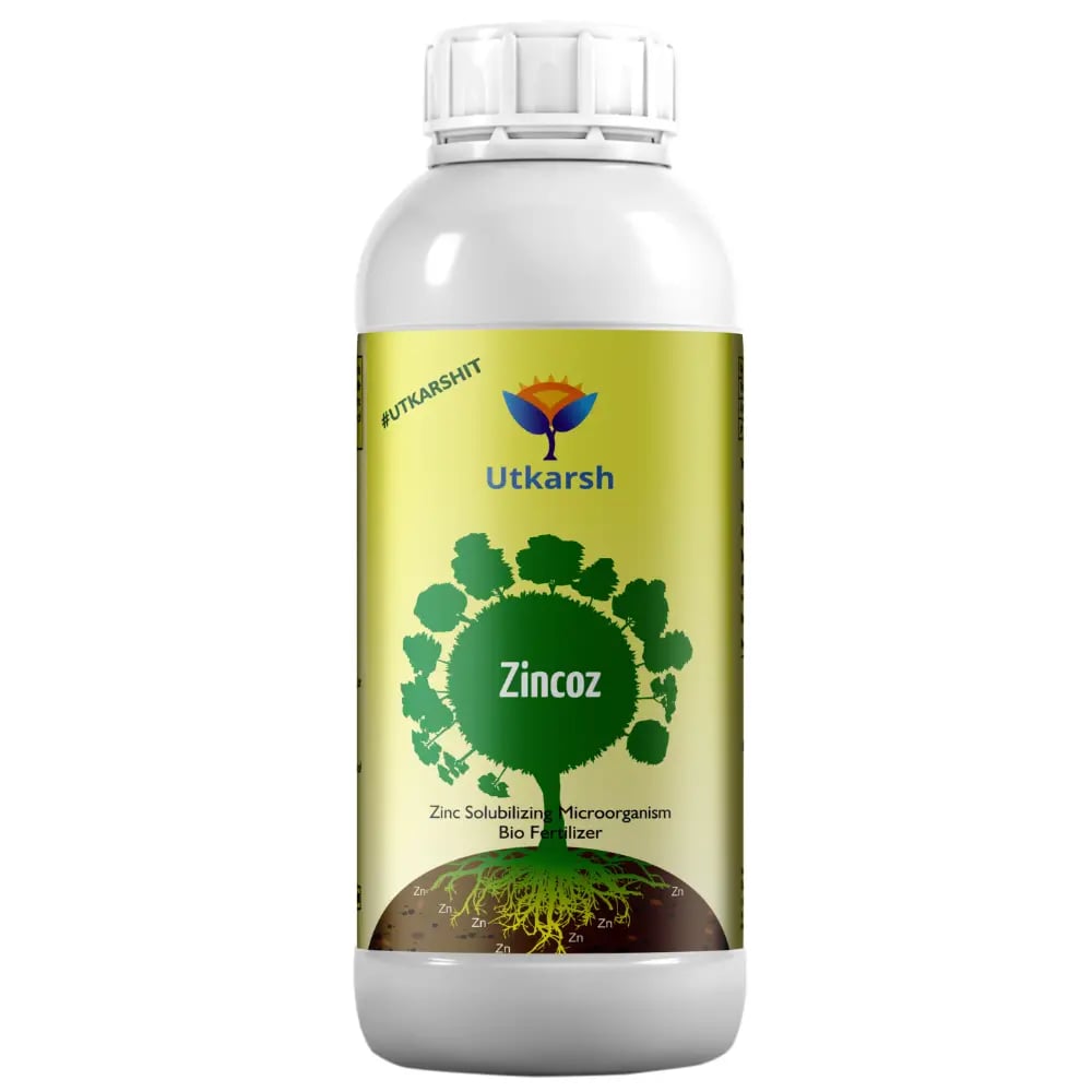 Utkarsh Zincoz (Zinc Solubilizing Microorganism) Biological Fertilizer, Enhances Plant Maturity, Improves Internode Length