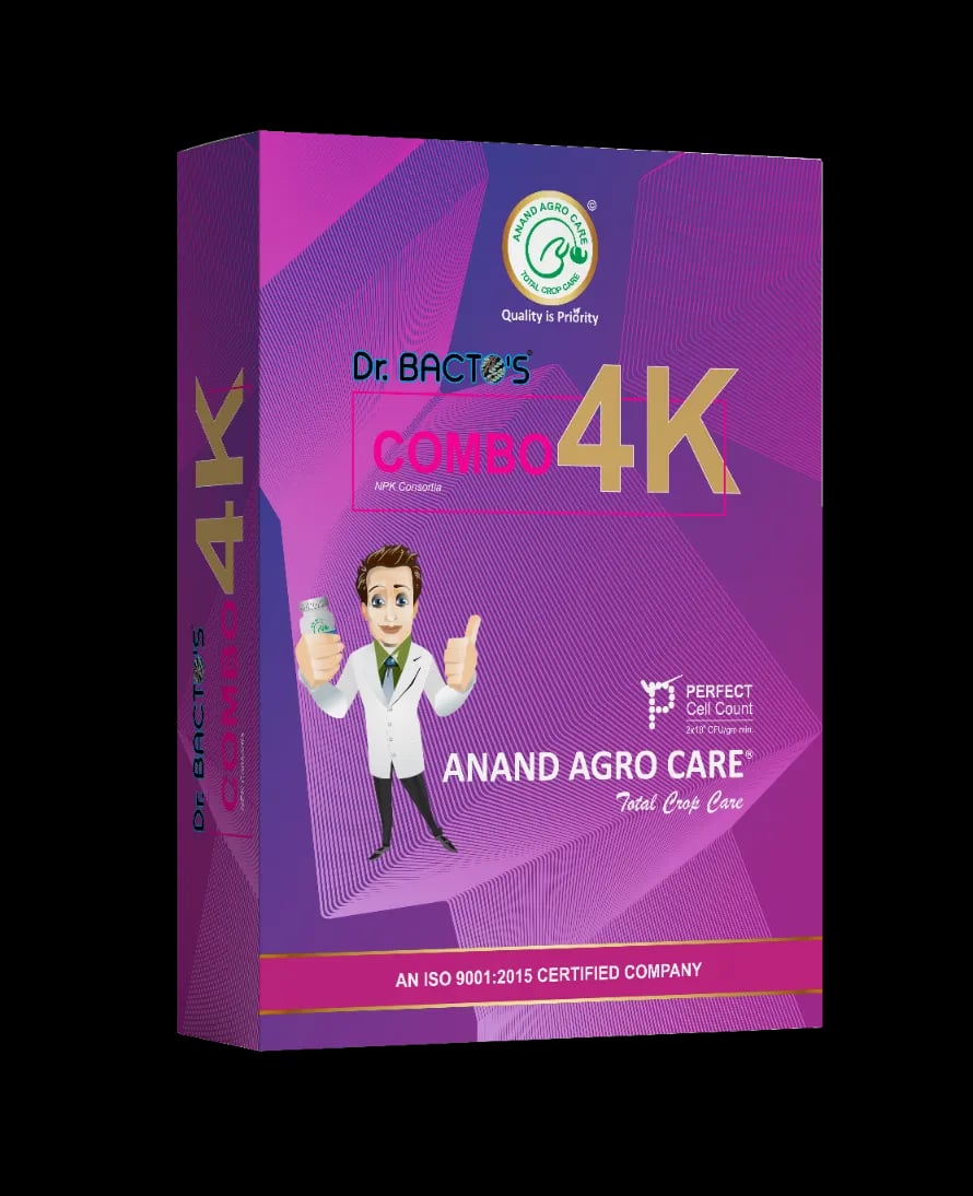 Dr. Bacto\'s Combo 4K (NPK Consortia) Dextrose Based Probiotic Cultures, Helps To Improve Immunity Of Crop.
