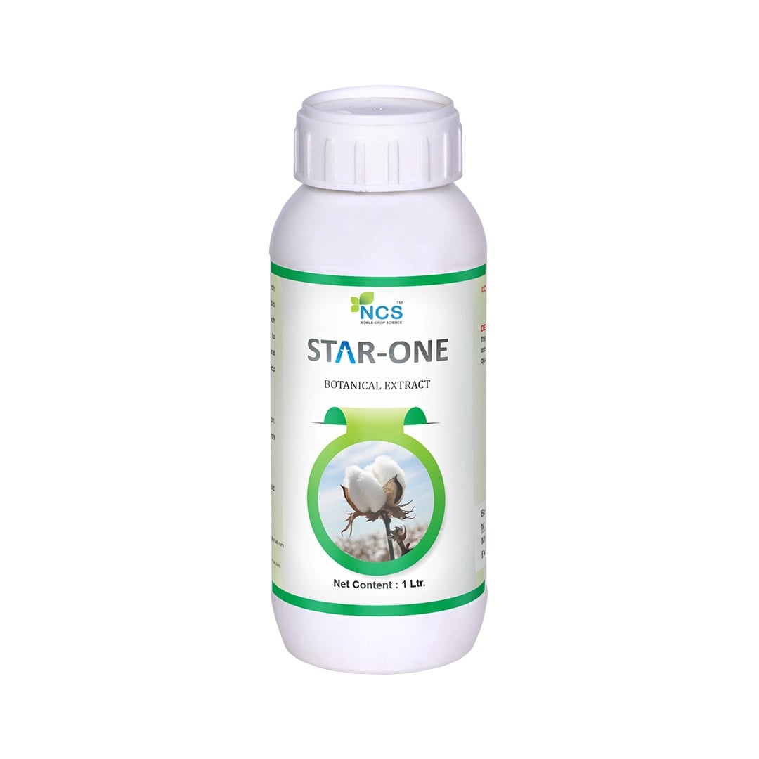Star One - Larvicide for Bollworms, Fruit and Shoot Borer, and Leaf Miner, Non-Toxic and Effective Against All Larvae