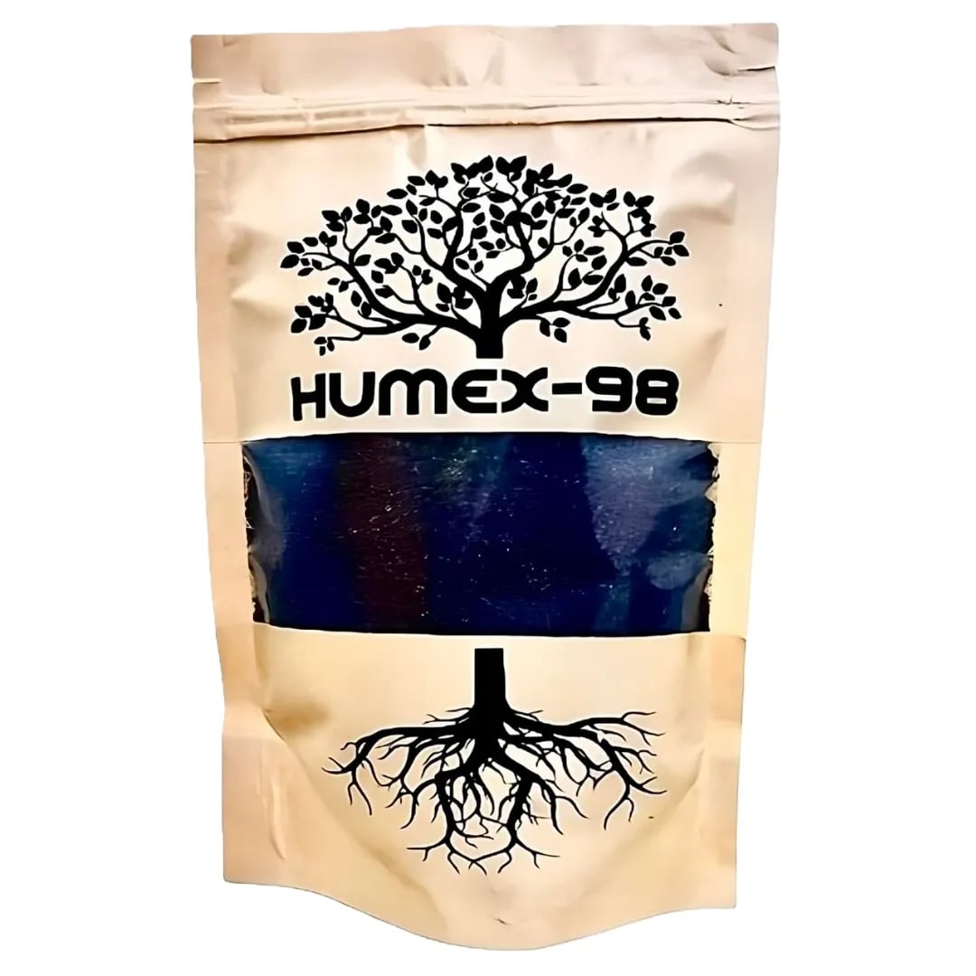 Crop Kraft Humex 98 Humic Acid 98%, Premium Humic Acid Flakes For Soil Enhancement & Plant Growth, Safe For Organic Farming And Home Gardening