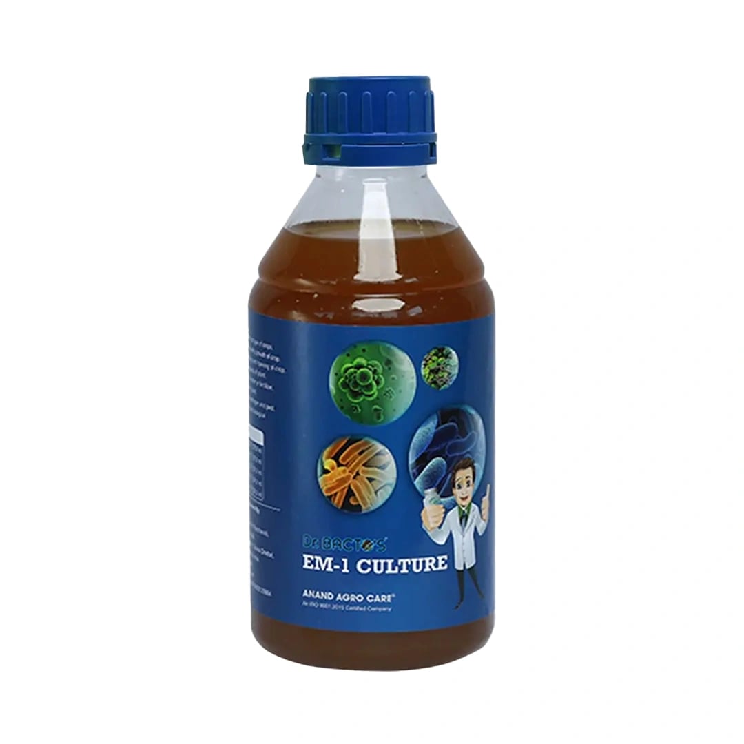 Dr. Bacto\'s EM-1 Culture, For Better Germination And Healthy Growth, Helps To Suppress The Soil-borne Pathogen And Pests
