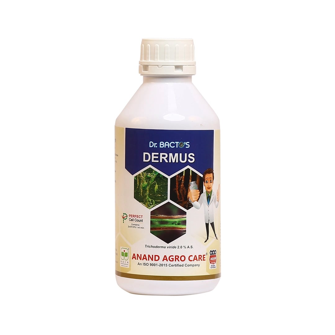 Dr. Bacto\'s Dermus (Trichoderma Viride) Use Soil Application, Seed treatment, and Foliar Spray
