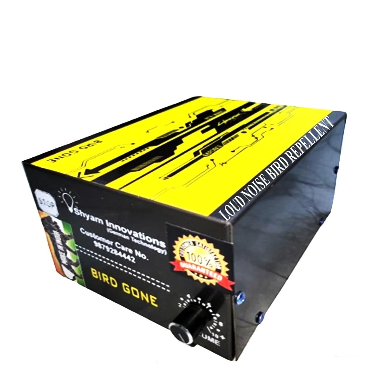 Shyam Ultrasonic Bird Repellent System, Loud Frequency Sound, Deterrent Device To Keep Birds Away (2200 Sq. Ft)