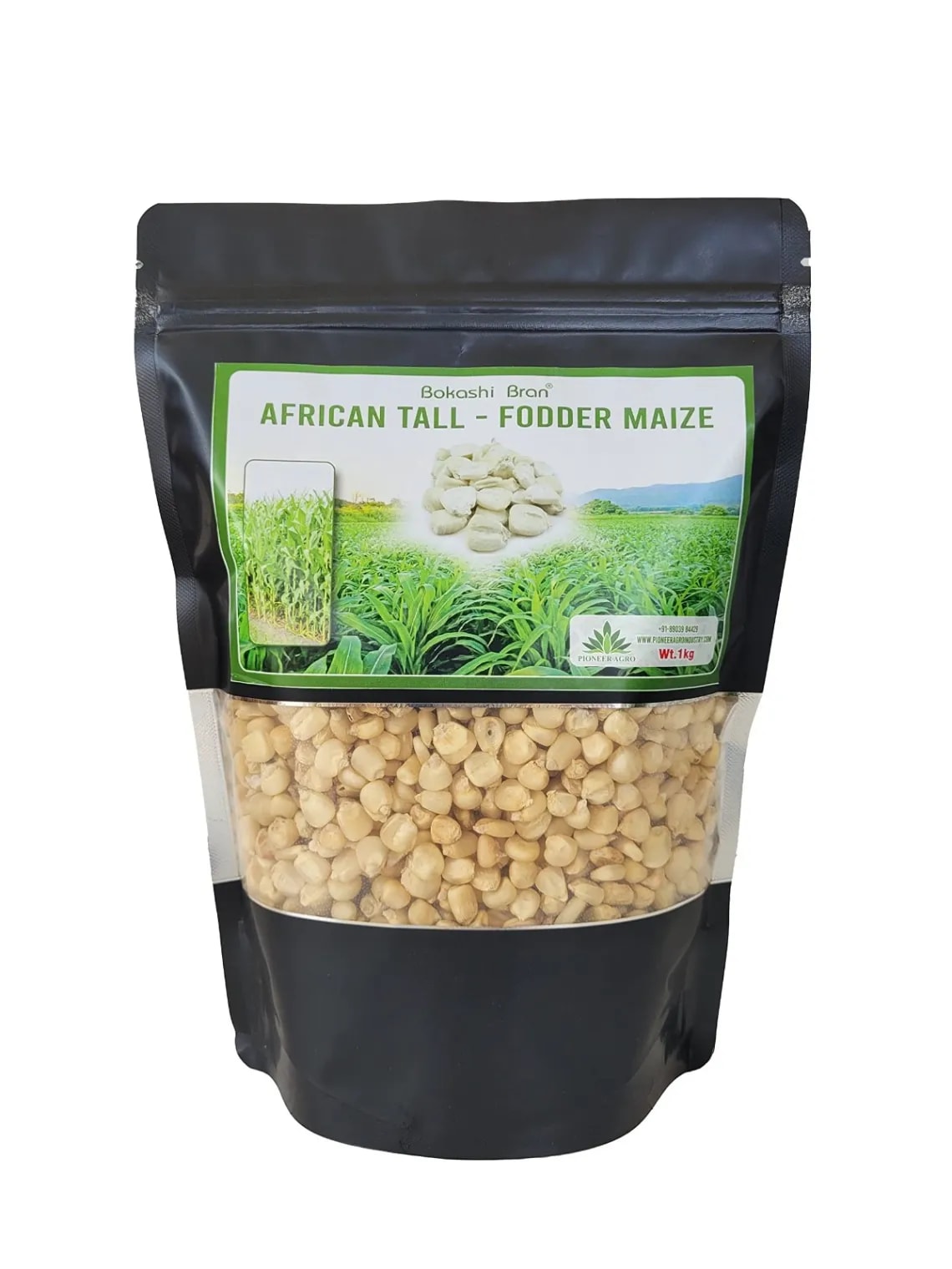 Pioneer African Tall Fodder Maize Seeds, High-Yielding, Nutrient-rich Green Fodder Solution Ideal For Livestock.