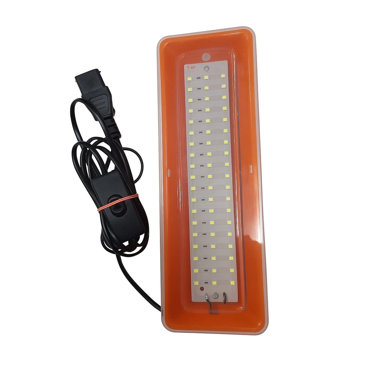 Radhe Agri 12V DC LED Flood Light, 60W High Bright Outdoor Waterproof With Switch And PVC body